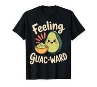 Feeling Guac-Ward Awkward Guacamole Puns |- Camiseta gráfica económica, Hombre, Negro, M