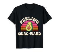 Feeling Guac-Ward Awkward Guacamole Puns - Camiseta gráfica económica, Hombre, Negro, M