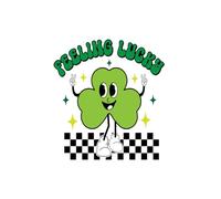 Feeling Lucky for St Patrick’s Day Boys Girls Notebook: Saint Patrick's Day Blank Lined Notebook