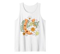 Feeling Lucky Good Fortune Positive Vibes Camiseta sin Mangas