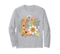 Feeling Lucky Good Fortune Positive Vibes Manga Larga