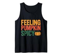 Feeling Pumpkin Spicy Autumn Mood Aesthetic Cozy - Camiseta sin Mangas