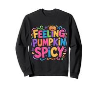 Feeling Pumpkin Spicy Autumn Mood Aesthetic Cozy - Sudadera