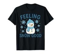 Feeling Snow Good Orgulloso Partidario Camiseta