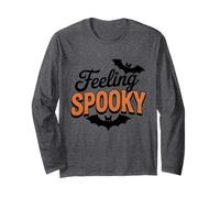 Feeling Spooky Halloween - Divertido Disfraz de murciélago Fantasma Aterrador Manga Larga