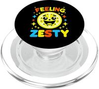 Feeling Zesty Mood Citrus Energetic Attitude |- PopSockets PopGrip para MagSafe