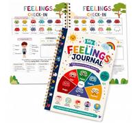 Feelings Journal for Kids & Teens: 13 Weeks of Daily Check-Ins & Reflection