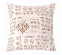 feelingyou Flecha azteca niños lanzar cojín cubierta, suroeste tribal étnico local doble cara, vaquero occidental vintage, beige cama sofá sofá cama sofá funda de cojín, 1 paquete de 45 x 45 cm