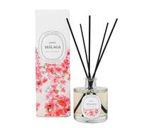 Feelit - Ambientador Mikado - Recuerdo Málaga - Aroma Jazmín - Difusor Aceites Esenciales Varillas para Hogar - para Regalar - Frasco Reutilizable - Producto Artesanal - Fabricado en España