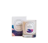 Feelit - Velas Aromáticas Perfumadas - Recuerdo de Madrid - Aroma de Violeta - Velas Naturales de Soja 80 g 25 Horas - Velas Decorativas para el Hogar - Para Regalar - Fabricación Artesanal España