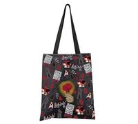FEELMEM Hadestown - Bolso de mano musical The Darkest Hour Of The Darkest Night Comes Right Before The Dawn, Black, Medium
