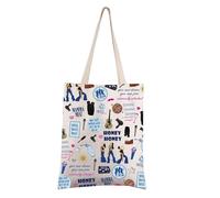 FEELMEM Mamma Music Inspired Gift Mamma Music Tote Bag Mamma Fans Gift Girl Power Shoulder Work Bag Gift