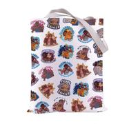FEELMEM Mitología Griega - Bolsa de mano para amantes de los libros, mitología griega, regalos de literatura, regalos para fanáticos de la antigua Grecia (beige)