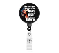 FEELMEM Moulin - Carrete de insignia musical The Greatest Thing You'll Ever Learn is to Love and Be Loved in Return Theatre Fans Gift