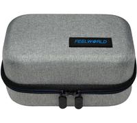 FEELWORLD AMC5 Bolsa de Accesorios para Monitor de cámara DSLR de 5-6 Pulgadas, diseño de Carcasa rígida portátil a Prueba de Golpes con asa y Doble Cierre de Cremallera
