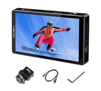 Feelworld CUT6S 6 pulgadas DSLR Cámara Monitor Grabadora Pantalla táctil Monitor de campo FHD 1920x1080 3G-SDI 4K HDMI 3D LUT con soporte de zapata caliente