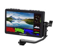FEELWORLD F5 Pro V4 - Monitor de Campo de cámara DSLR con Pantalla táctil de 6 Pulgadas con LUT 3D F970, Kit Externo de instalación para transmisión inalámbrica de Potencia, IPS FHD1920x1080, Salida