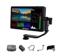 FEELWORLD F6 Plus Monitor de cámara de 5.5 pulgadas Monitor DSLR de campo Monitores con 3D Lut HDR pequeño Full HD 1920x1080 IPS Soporte 4K HDMI Entrada Salida Pantalla táctil para fotógrafo y director Monitor de video externo