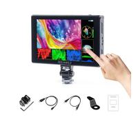 FEELWORLD F7 Plus Monitor de Campo para Cámara DSLR de 7 Pulgadas 1200nit Pantalla Táctil con 3D Lut F970 Alimentación Externa Kit de Instalación 1920x1200 4K 60Hz Entrada y Salida HDMI