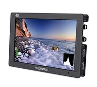 FEELWORLD FW703 7 Pulgadas IPS 3G SDI 4K HDMI DSLR Monitor Full HD 1920 x 1200 en cámara Monitor de Campo con histograma para estabilizador de cámaras Rig