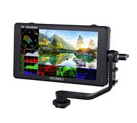 FEELWORLD LUT6 - Monitor de Campo con Pantalla táctil HDR 3D LUT de 6 Pulgadas, 2600 nits, con Forma de Onda, vectorscope, histograma, Salida de Entrada HDMI 4K, 1920 x 1080