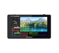 FEELWORLD LUT6S - Monitor de campo con pantalla táctil HDR/3D LUT de 6 pulgadas y 2600 nits con histograma de forma de onda 3G-SDI 4K HDMI salida de entrada 1920 x 1080 panel IPS