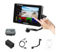 Feelworld LUT7 7 Pulgadas 2200nit Ultra Brillante 3D Lut Touch Screen DSLR Cámara Monitor de Campo 1920x1200 IPS 4K HDMI DC Output Forma de Onda Sensor de Luz