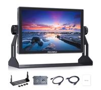 FEELWORLD Monitor de campo S10 de 10 pulgadas 12G SDI HDMI2.0 de alto brillo, pantalla táctil de 1200 nits, calibración profesional de software CalMAN, gama de colores de cine DCI-P3