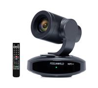 Feelworld NDI10X Cámara PTZ NDI Resolución 4K 10X USB HDMI PoE NDI HX2 Compatible con Seguimiento AI y Enfoque automático para Salas de videoconferencias y retransmisiones en Directo