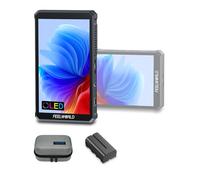 FEELWORLD PS6 Monitor de cámara Vertical y Horizontal OLED de 5,5 Pulgadas con Pantalla táctil de 550nits y 1080p, Entrada y Salida HDMI 4K a 60 Hz, batería F550, Peso Ligero de 148g para videografía