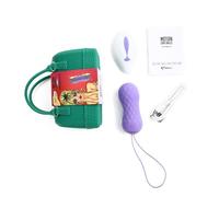 Feelztoys Huevo Vibrador Motion Love Balls con Control Remoto Jivy Púrpura