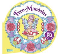 Feen-Mandalas: Mehr als 80 zauberhafte Sticker | Das Malbuch in runder Mandala-Form - fördert Konzentration und Entspannung für Kinder ab 7 Jahren