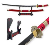 FEENOMENN One Piece - Zoro Katana Replica Hoja de Madera - SANDAI KITETSU
