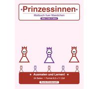 Feenzauber & Königreich: Prinzessinnen & Feen Malbuch für Kinder von 2-4 Jahren - 20 Zauberbilder zum Ausmalen