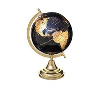 FEERIC CHRISTMAS - Globo Terrestre Negro Oro H. 33 cm