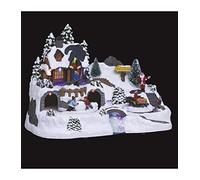 Fééric Lights and Christmas - Decoración navideña, 12 LED y Animado