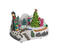 Fééric Lights and Christmas JJA Escena De Vida Iluminada Hockey sobre Hielo Navidad