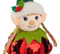 FEERIC LIGHTS & CHRISTMAS - Asunto Duende Campana Metal h.12cm Surtido - Modelo b