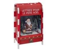 FEERIC LIGHTS & CHRISTMAS - Decoración buzón Interior h40cm 4led a Pilas