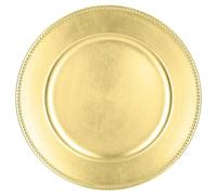 FEERIC LIGHTS & CHRISTMAS Plato de presentación Colorama de Noël D 33 cm Dorado