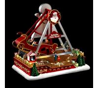 FEERIC LIGHTS & CHRISTMAS Pueblo de Navidad atracción Barco 41 LED + Transformador