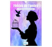 Fééries de l'ombre (Calendrier mural 2027 DIN A4 horizontal), CALVENDO calendrier mensuel: Silhouettes féériques en ombres chinoises