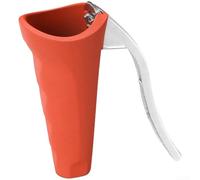 Feeshoppher Abridor de cascanueces de acero inoxidable para nueces, avellanas y nueces con mecanismo de palanca fácil, diseño antisalpicaduras y amplio rango de diámetro para un agrietamiento rápido y