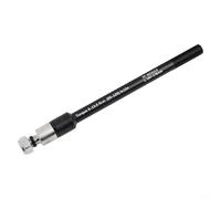 Feeshoppher Adaptador de eje pasante para remolque de bicicleta, adaptador de eje pasante, 12 mm, ejes de horquilla delantera, 160-178 mm, aleación de aluminio, CNC, adaptador de perno de rueda de