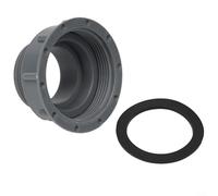 Feeshoppher Adaptador de grifo de fregadero de cocina, conector de manguera roscado, reductor de plástico para fijar manguera de jardín o lavadora de carbohidratos a la mayoría de grifos estándar de