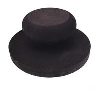 Feeshoppher Almohadilla de respaldo de bloque de lijado manual EVA de 5 pulgadas para papel de lija de terciopelo y almohadillas de estropajo para pulido automotriz, carpintería y proyectos de