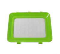 Feeshoppher Bandeja de almacenamiento de plástico sellada al vacío para refrigerador con diseño que conserva la frescura, ligera, fácil manejo, organizador de alimentos de 30 x 22,5 x 2 cm, disponible