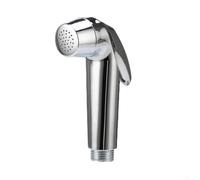 Feeshoppher Bidé de inodoro de mano Spray Shattaf Ducha Material ABS Ergonómico Control de gatillo Higiénico Limpieza Personal Mascota Ducha Planta Riego G1 2 Conector Se adapta a la mayoría de baños