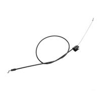 Feeshoppher Cable de parada de freno para cortacésped Craftsman de empuje reemplaza 290699 183281 198463 532183281, pieza de repuesto negra de 53 pulgadas de longitud total para modelos Walk Behind