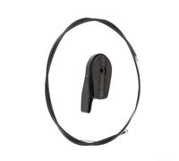 Feeshoppher Cable del acelerador para cortacésped, kit de control de 65 pulgadas para Honda HRR216 HRS216 HRT216 y HRT216, pieza de repuesto de alambre de empuje (negro)